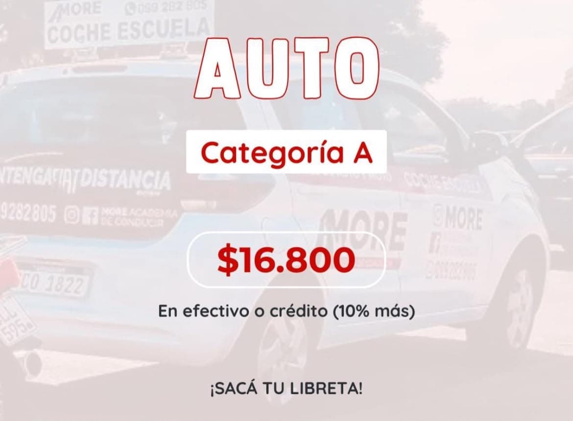 Auto — Categoría A